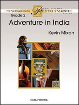 Adventure in India Orchestra sheet music cover